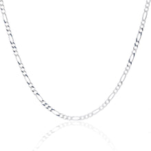 Load image into Gallery viewer, 3MM Sterling Silver Figaro Chain For Men and Women