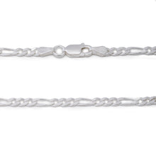 Load image into Gallery viewer, 3MM Sterling Silver Figaro Chain For Men and Women