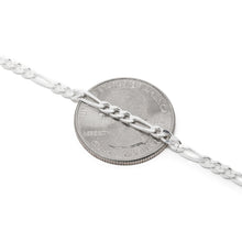 Load image into Gallery viewer, 3MM Sterling Silver Figaro Chain For Men and Women