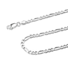 Load image into Gallery viewer, 3MM Sterling Silver Figaro Chain For Men and Women