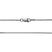 Load image into Gallery viewer, 925 Sterling Silver 1.5 MM Box Chain Italian - Rhodium Plated - Lobster Claw 16 - 36 Inch