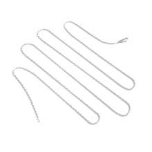 Load image into Gallery viewer, 925 Sterling Silver Rope Chain 1.5MM 16-36 Inch