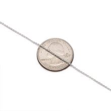 Load image into Gallery viewer, 925 Sterling Silver 1MM Cable Chain Lobster Claw Clasp 16-30"