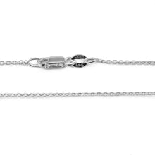 Load image into Gallery viewer, 925 Sterling Silver 1MM Cable Chain Lobster Claw Clasp 16-30"