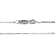Load image into Gallery viewer, 925 Sterling Silver 1MM Cable Chain Lobster Claw Clasp 16-30"