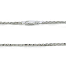 Load image into Gallery viewer, 925 Sterling Silver 2.5MM Rope Chain Nickel Free Italian Crafted Necklace for Women and Men 16 - 36"