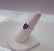 Load image into Gallery viewer, Amber Sterling Silver Ring