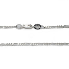 Load image into Gallery viewer, 1.8MM Sterling Silver Figaro Chain For Men and Women