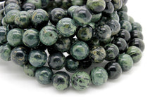 Load image into Gallery viewer, Kambaba Jasper Smooth 8mm Round Natural Gemstone Stretch Bracelet