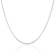 Load image into Gallery viewer, 2MM Sterling Silver Rope Chain with Lobster Claw Clasp 16-36"