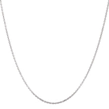 Load image into Gallery viewer, 2MM Sterling Silver Rope Chain with Lobster Claw Clasp 16-36"