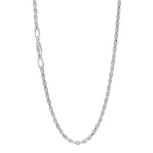 Load image into Gallery viewer, 2MM Sterling Silver Rope Chain with Lobster Claw Clasp 16-36"