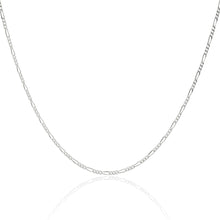 Load image into Gallery viewer, 1.8MM Sterling Silver Figaro Chain For Men and Women