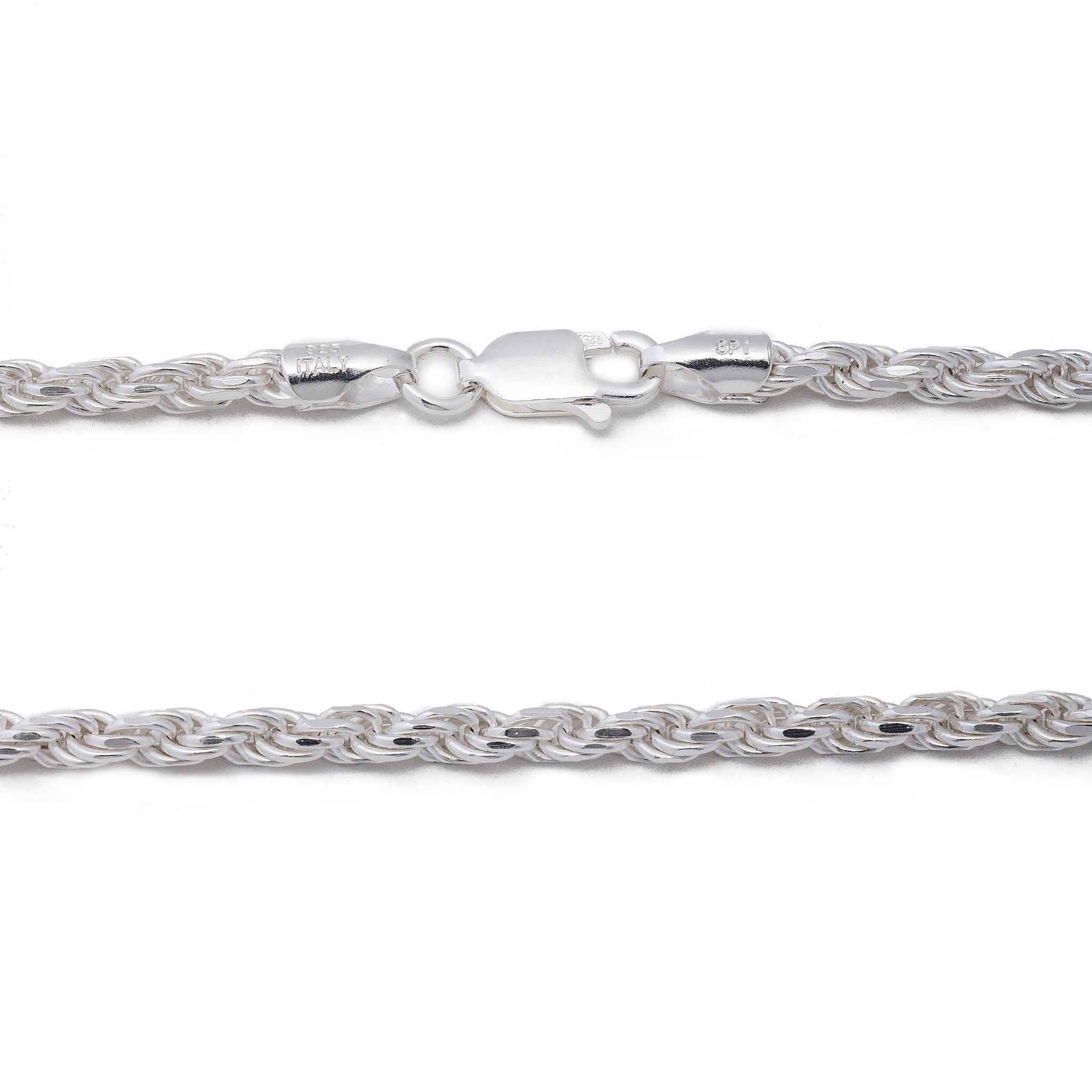 Rope Chain 3mm, Sterling Silver