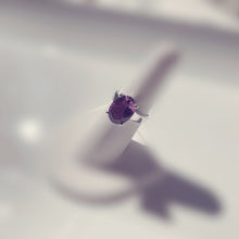 Load image into Gallery viewer, Amethyst Sterling Silver Ring - Oval shape