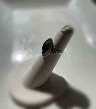 Load image into Gallery viewer, Amethyst Sterling Silver Faceted Ring