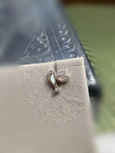 Load image into Gallery viewer, Hummingbird Mother of Pearl Sterling Silver Stud Earrings