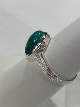 Load image into Gallery viewer, Turquoise Sterling Silver Ring - several sizes available