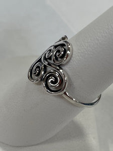 Sterling Silver Swirly Ring - several sizes available