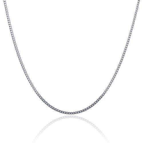 316L Stainless Steel 2.5 MM Box Chain For Women And Girls And Boys 16