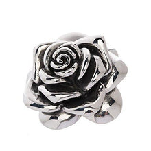 Load image into Gallery viewer, Designer Stainless Steel Rose Pendant - Large - Medium or Small