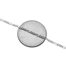 Load image into Gallery viewer, 1.8MM Sterling Silver Figaro Chain For Men and Women