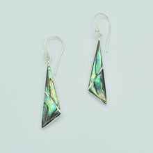 Load image into Gallery viewer, Abalone Sterling Silver Earrings