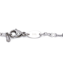 Load image into Gallery viewer, 2MM Stainless Steel Infinity Ribbon Adjustable Chain
