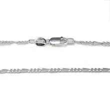 Load image into Gallery viewer, 925 Sterling Silver 1.8MM Figaro Chain Made in Italy