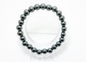 Hematite Chakra Attraction Bead Stretch Bracelet for Men & Women Bracelet