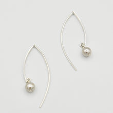 Load image into Gallery viewer, Fresh Water Pearl Sterling Silver Earrings