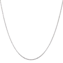 Load image into Gallery viewer, 2MM Sterling Silver Rope Chain with Lobster Claw Clasp 16-36&quot;