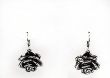 Load image into Gallery viewer, Stainless Steel Rose Earrings