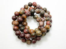 Load image into Gallery viewer, Smooth Mixed Natural Jasper Gemstone Stretch Elastic Cord Bracelet