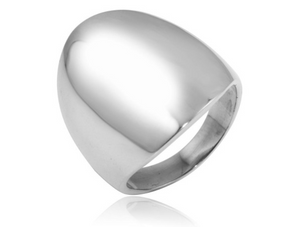 Sterling Silver Dome Ring