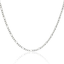 Load image into Gallery viewer, 3MM Sterling Silver Figaro Chain For Men and Women