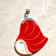 Load image into Gallery viewer, Shell and Sterling Silver Heart